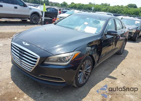 2016 Hyundai Genesis 3.8 z USA, uszkodzony, nr VIN KMHGN4JE1GU140624